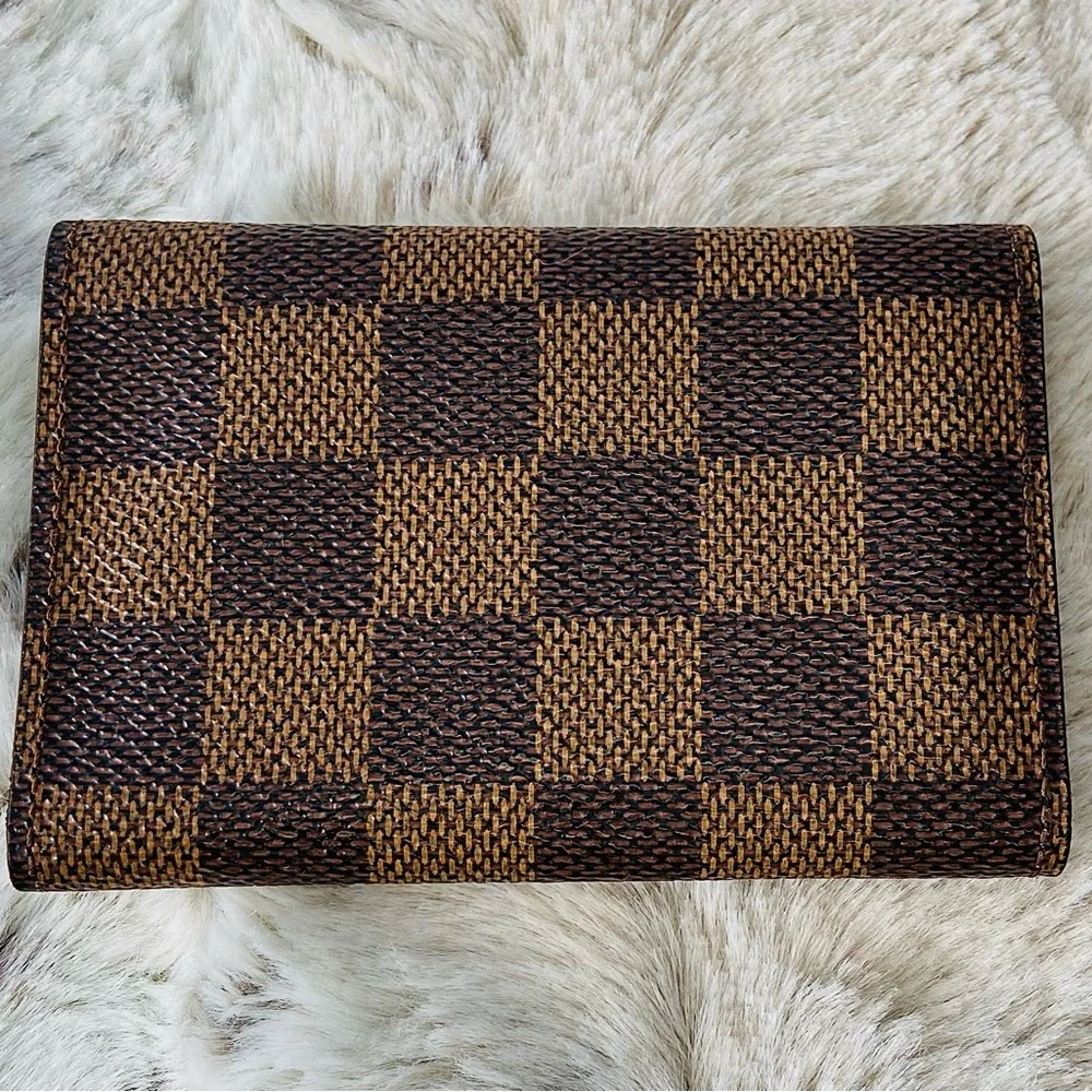 Louis Vuitton DAMIER Ebene 6 key card ring pouch 1999 - Picture 2 of 9